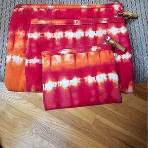 Tie-Dyed Cosmetic Sachets